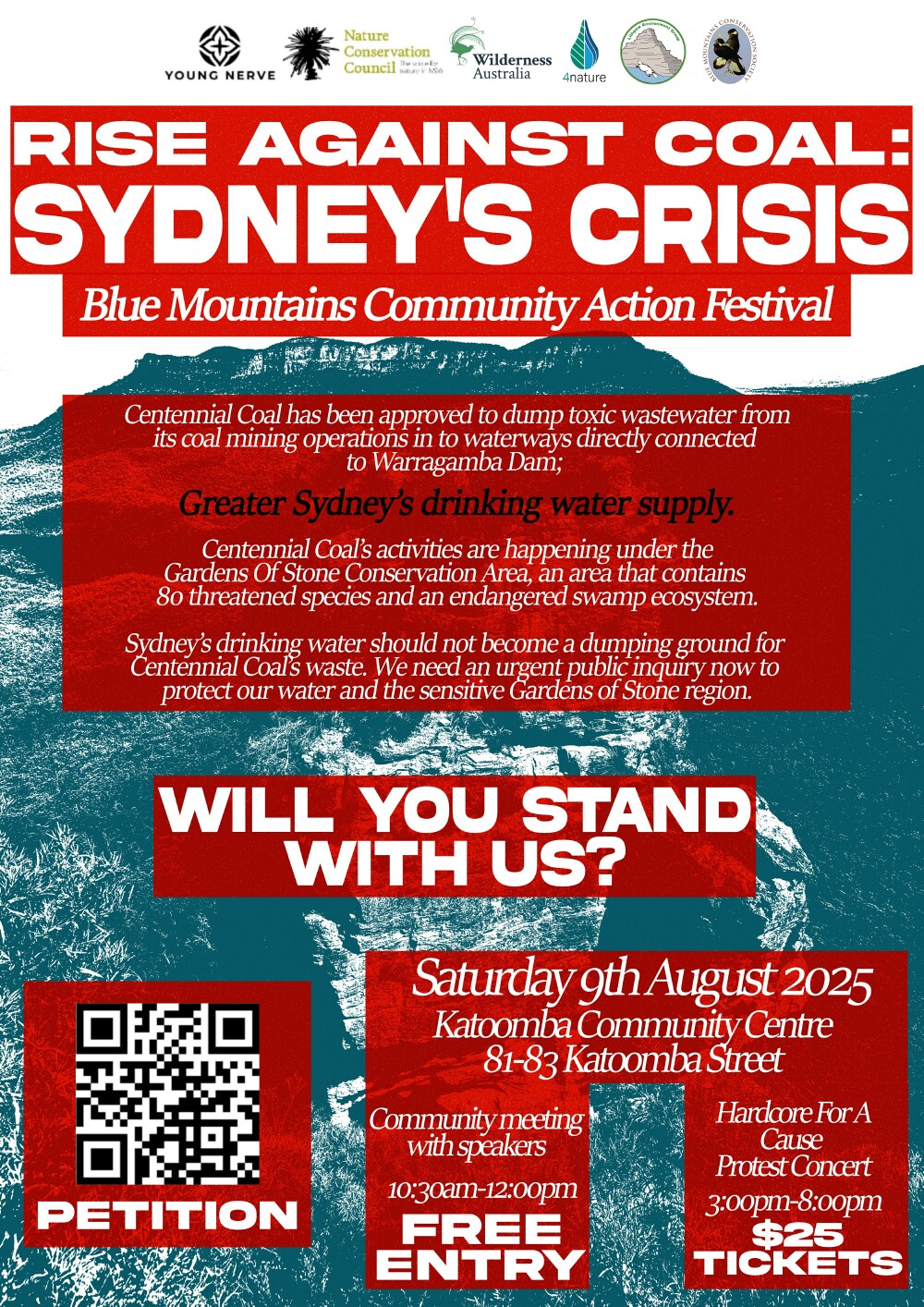 Rise Against Coal Event