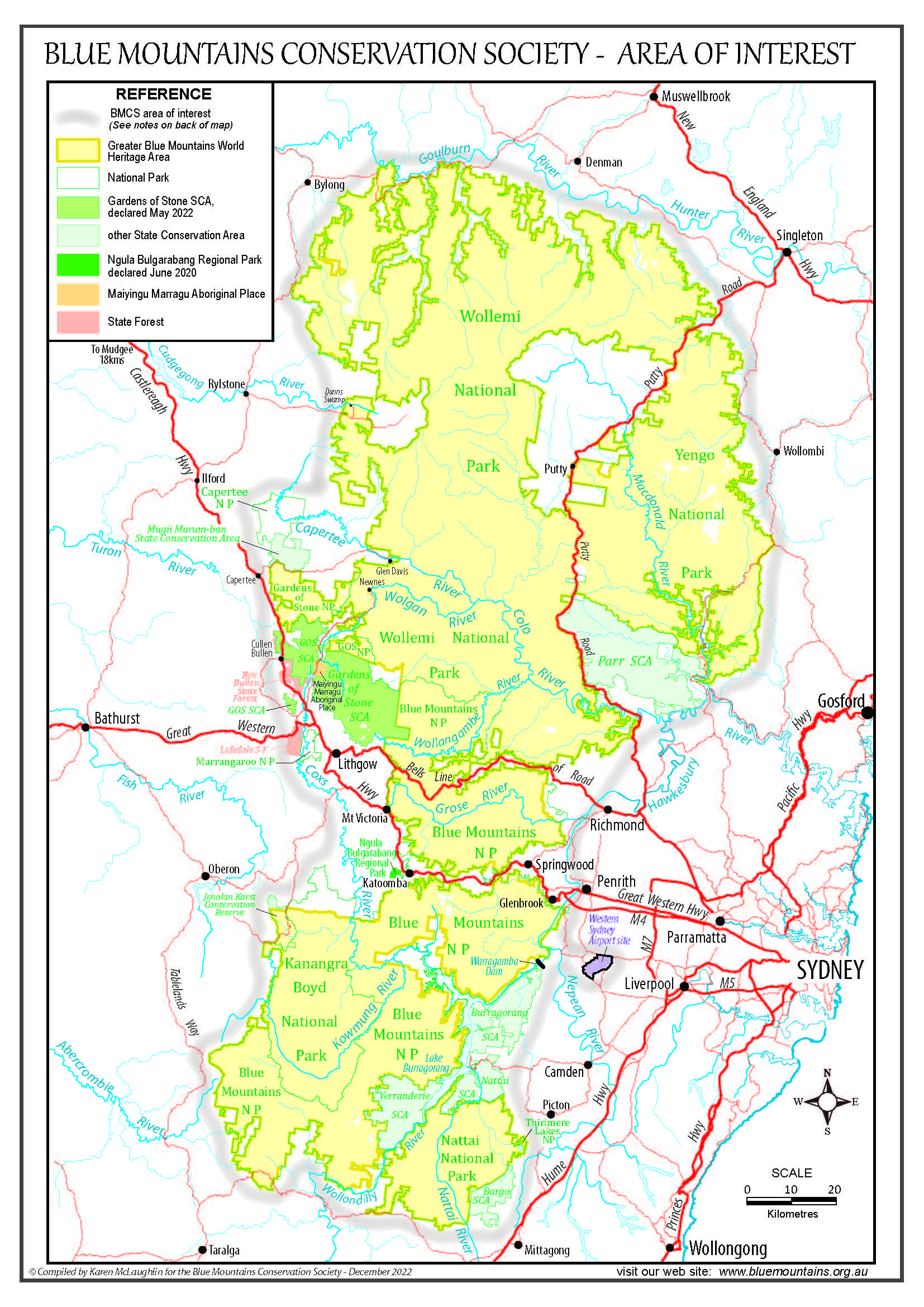 BMCS Area of Interest map