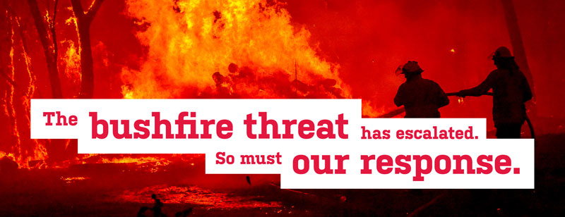 bushfire ad banner