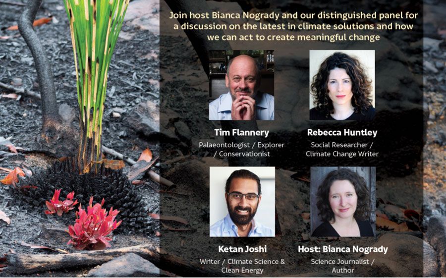 Climate Solutions: Hope and Change poster