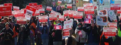 No Hunting in National Parks Rally