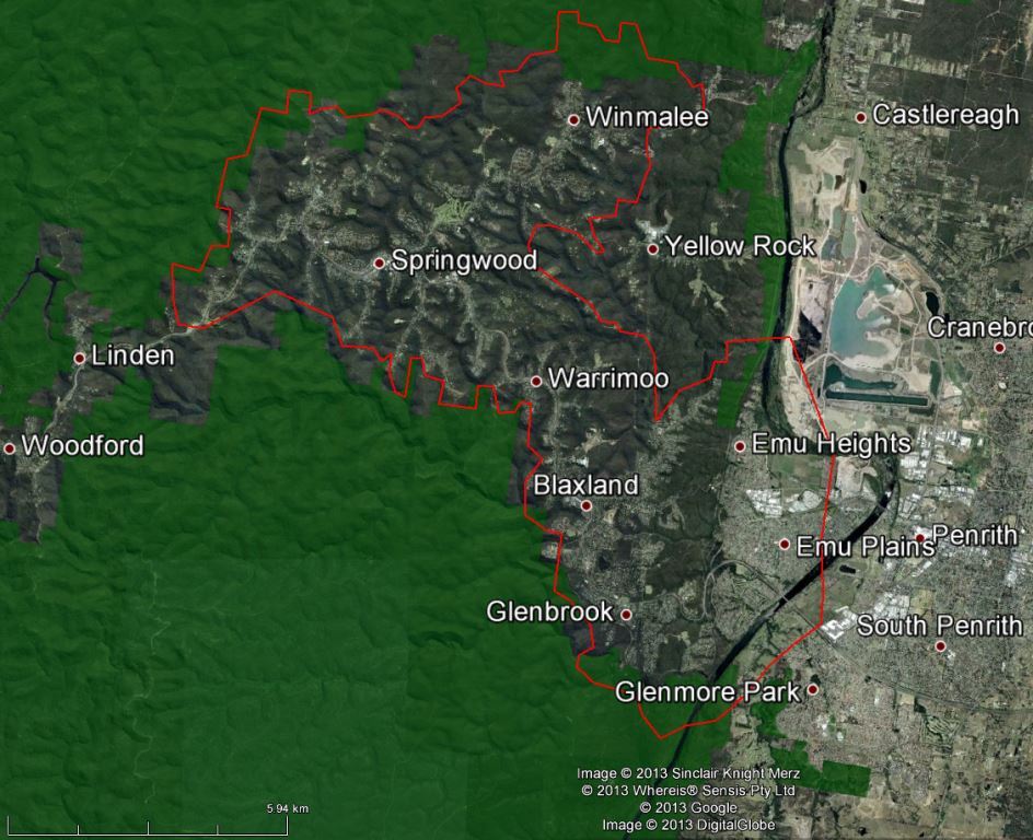 Urban Metropolitan Area map
