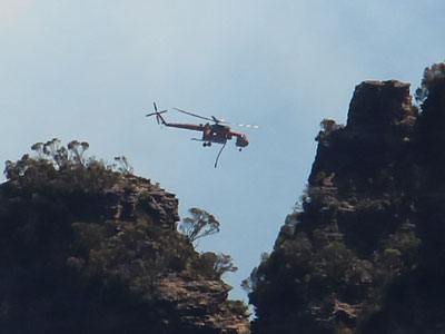 Gypsy Lady above The Three Sisters