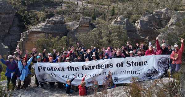 Coalpac Banner Drop - 4 May 2011