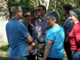 Mark Andrews, Robin Mosman, Warwick Mosman, Monica Nugent, Joe Murdolo and Karen Hising